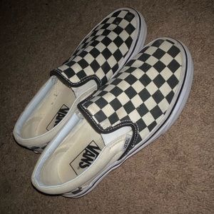 Checkered Vans
